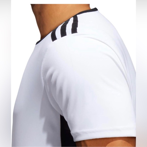 Men’s Adidas Soccer Jersey Entrada 1- White - Picture 4 of 8